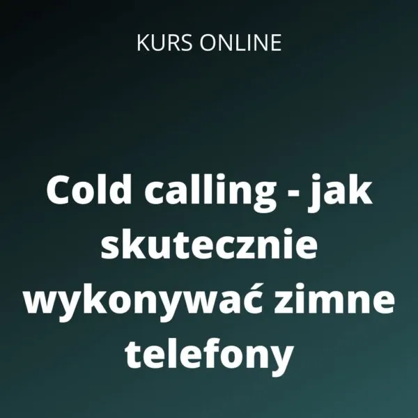 Cold Calling - szkolenie